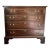 Vintage Henkel Harris Virginia Galleries Four-Drawer Mahogany Bachelor's Chest For Sale