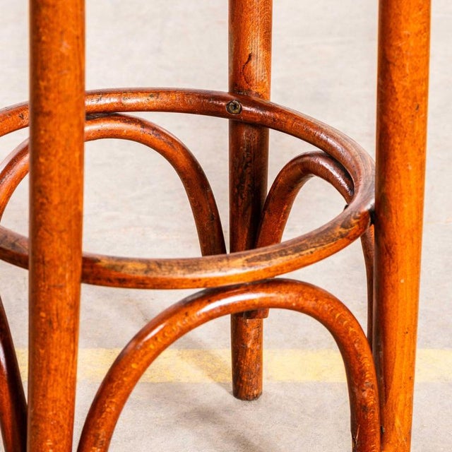 1950s French Upholstered Barstools, 1950s, Set of 6 For Sale - Image 5 of 12