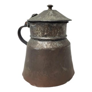 18th Century Hand Forged Tankard For Sale