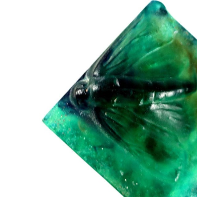 Vintage Glass Paperweight by Gabriel Argy-Rousseau, France, 1920s For Sale - Image 6 of 11