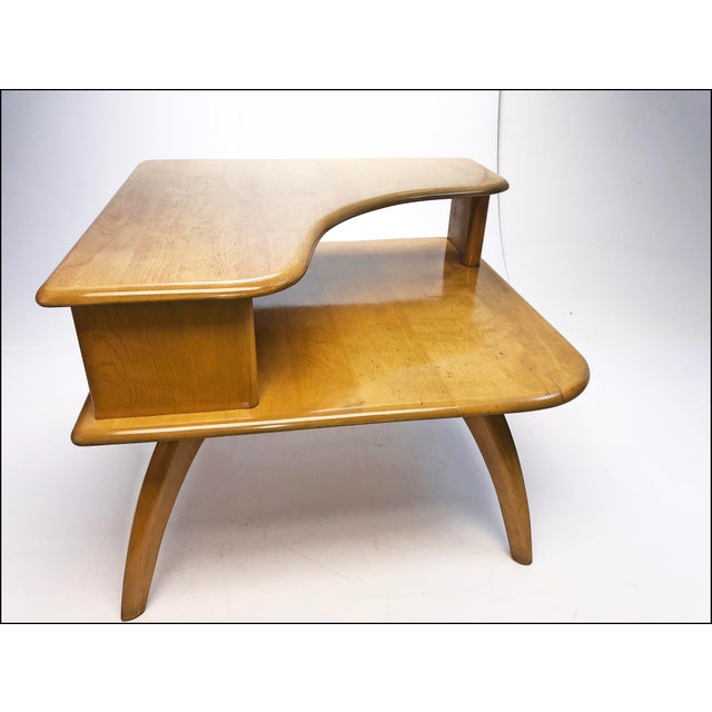 Mid Century Modern Heywood Wakefield Corner Table Chairish