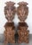 Pair of 18th Century Italian Renaissance Lion Carved Walnut Sgabello Hall Chairs For Sale - Image 18 of 18