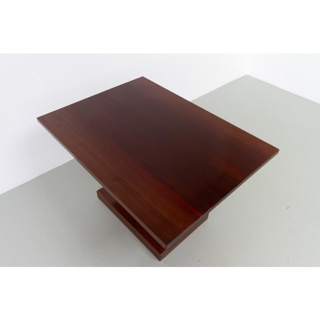 Danish Art Deco Mahogany Center Table, 1920s For Sale - Image 10 of 18