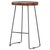 A sturdy yet lightweight bar stool designed for both function and style. Its natural wood seat contrasts beautifully with...