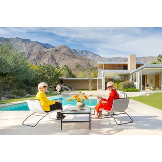 Poolside Reunion by Kelly & Fred Print, 32" x 48" For Sale