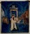 Impressionist Frederick B. Serger, Polish French Fauvist Judaica Oil Painting Rabbi in Synagogue Frederick Serger, c.1940s For Sale - Image 3 of 5