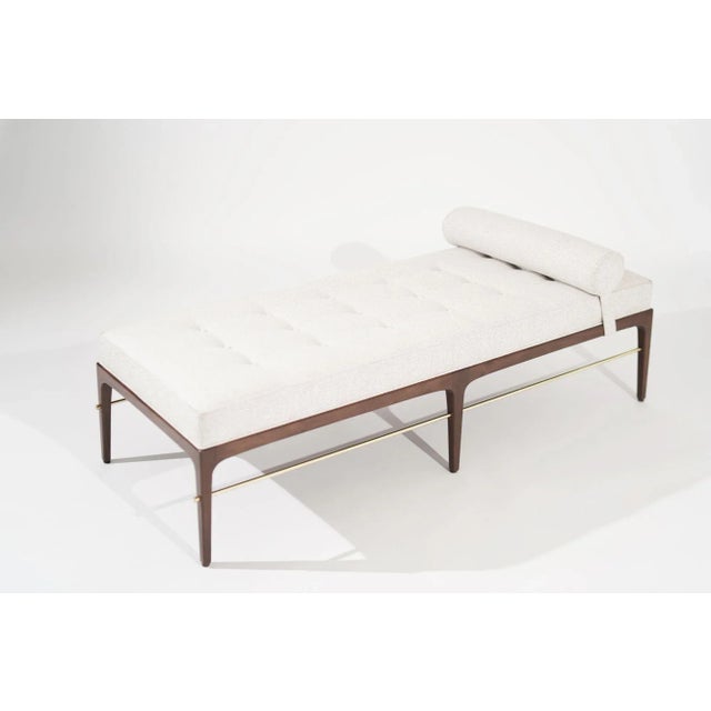 Linear Daybed in Special Walnut Series 72 by Stamford Modern For Sale In New York - Image 6 of 12