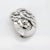 Silver Vintage Early Georg Jensen Sterling Silver Flower Brooch No. 28, 1925-1930 For Sale - Image 8 of 12
