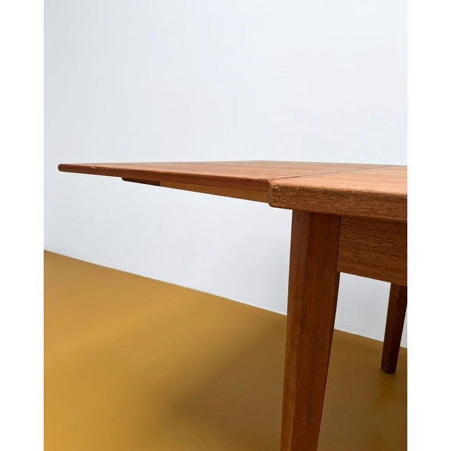 Wood Vintage Danish Teak Extensions Table by BRDR Furbo, 1960s For Sale - Image 7 of 8