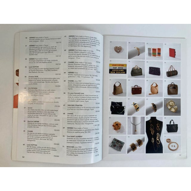 Paper Haute Couture & Luxury Leather Goods by Besch Cannes Auction Catalog France 2015 For Sale - Image 7 of 10