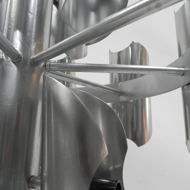 Mid-Century Modern Large Vintage Hanging Lamp, 1960s For Sale - Image 3 of 18