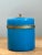 Exuding classic French elegance, this early 20th-century decorative box is crafted from vibrant turquoise-blue opaline...
