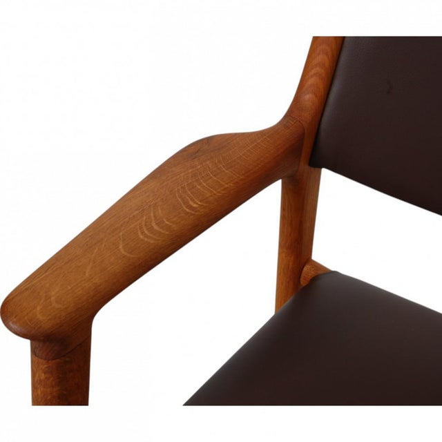 JH-515 Chair in Oak by Hans Wegner, 1950s For Sale - Image 14 of 18