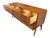 Mid-Century Modern Walnut Dresser With Sculpted Integrated Pulls and Splayed Legs” For Sale - Image 10 of 15