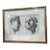 Antique French Engraving With Gilt Wood Frame. For Sale