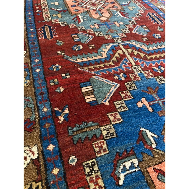 Antique Heriz Runner Rug, 1890s For Sale - Image 16 of 18
