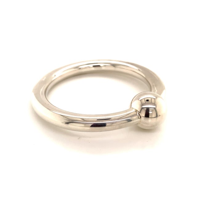 Tiffany & Co. Estate Sterling Silver Baby Rattle 17.6 Grams For Sale - Image 10 of 12