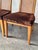 Wood Set of 6 Milo Baughman Style Cane Back Burl Dining Chairs by Lane, 1970s For Sale - Image 7 of 18