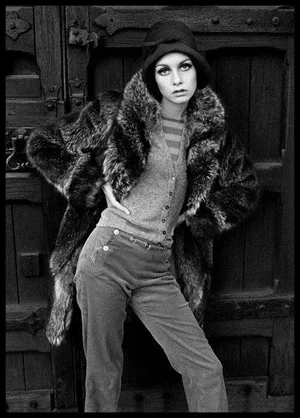 Arthur Steel: Twiggy, Limited Edition Photograph 64 X 47”