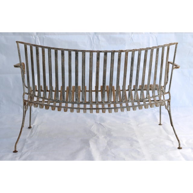 Fantastic stylish and shapely French iron garden chairs and bench are stunning from every angle. I love the classic design...