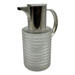 ilver-Plated Carafe by Sergio Asti for Arnolfo Di Cambio, 1968 For Sale