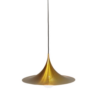 Semi Brass Pendant Light from Fog and Mørup, 1960 For Sale