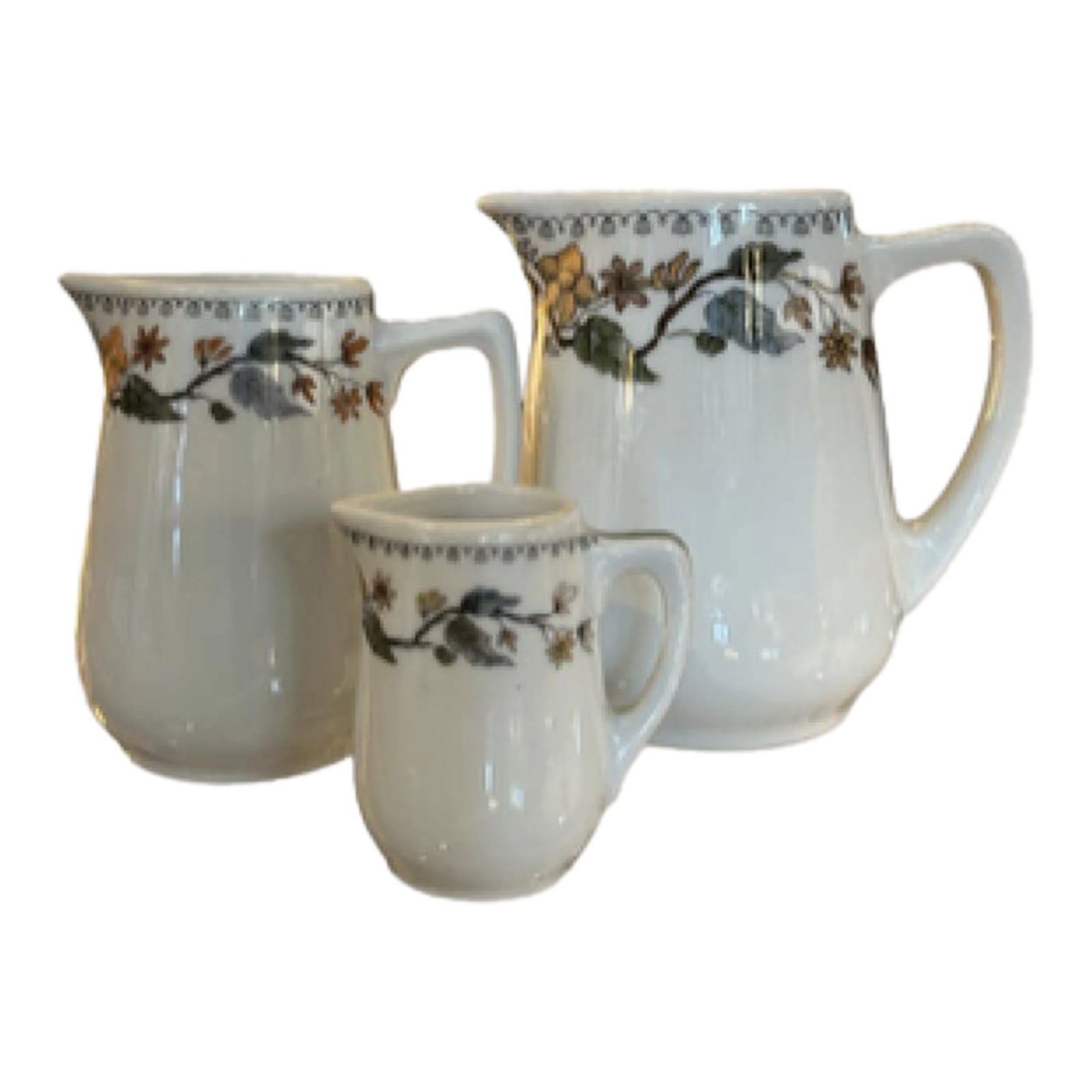 Set of 3 Table Pitchers of Varying Sizes From the Greenbrier Hotel in ...