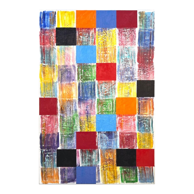 Contemporary Abstract Oil on Panel "Universe" by Dana Gordon For Sale