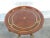 Metal 20th Century Neoclassical Maitland Smith Leather Top Center Table With Bronze Feet For Sale - Image 7 of 13