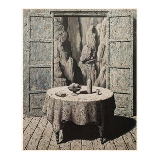 1972 After Rene Magritte "Souvenir De Voyage 3", First Edition Lithograph For Sale