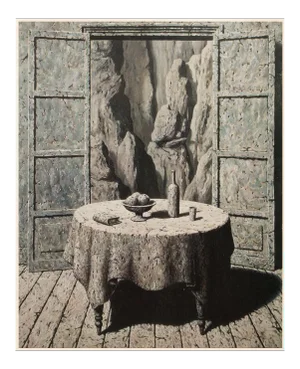 1972 After Rene Magritte "Souvenir De Voyage 3", First Edition Lithograph