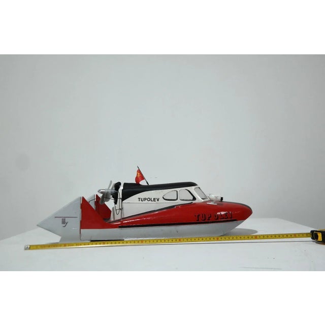 Tupolev A-3 ship model made of wood, metal and plastic parts, engine condition is unknown to us. Year-round transportation...