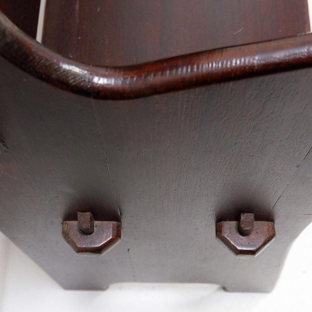 Vintage Wooden Church Bench, 20th Century For Sale - Image 3 of 15