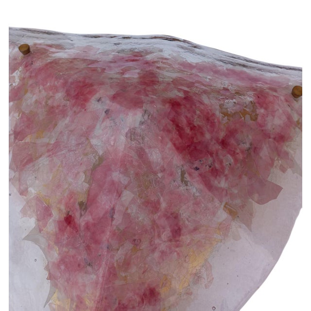 Large Triangular Murano Glass Wall Light, 1970s For Sale - Image 10 of 16