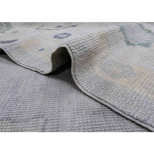 Textile Turkish Oushak Rug 12' x 16' For Sale - Image 7 of 8
