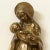 Art Deco Brass Wall Sculpture, Maria with Child For Sale - Image 4 of 6