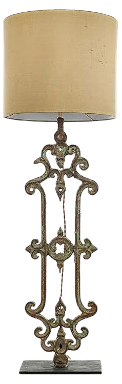 Cast Iron Balustrade Lamp