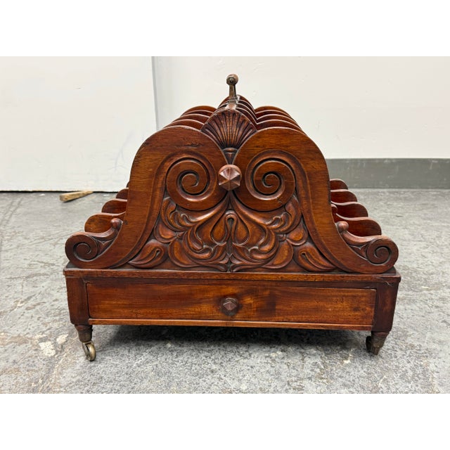 Design Plus Gallery presents a 19th Century Magazine/Music Rack. The piece is likely British, dating back from the...