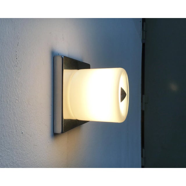 Metal Vintage German Space Age Sconce from Doria Leuchten For Sale - Image 7 of 18
