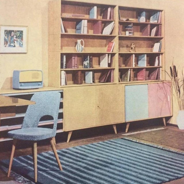 Black Model U-453 Chest of Drawers attributed to Jiří Jiroutek For Sale - Image 8 of 9