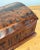 Vintage Distressed Wood Hinged Lid Box For Sale - Image 9 of 10