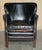 Black Little Professor Armchairs in Black Leather and Kilim Upholstery by Andrew Martin for Halo, Set of 2 For Sale - Image 8 of 18
