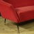 Italian Sofa in Red Velvet, 1960s For Sale - Image 10 of 13
