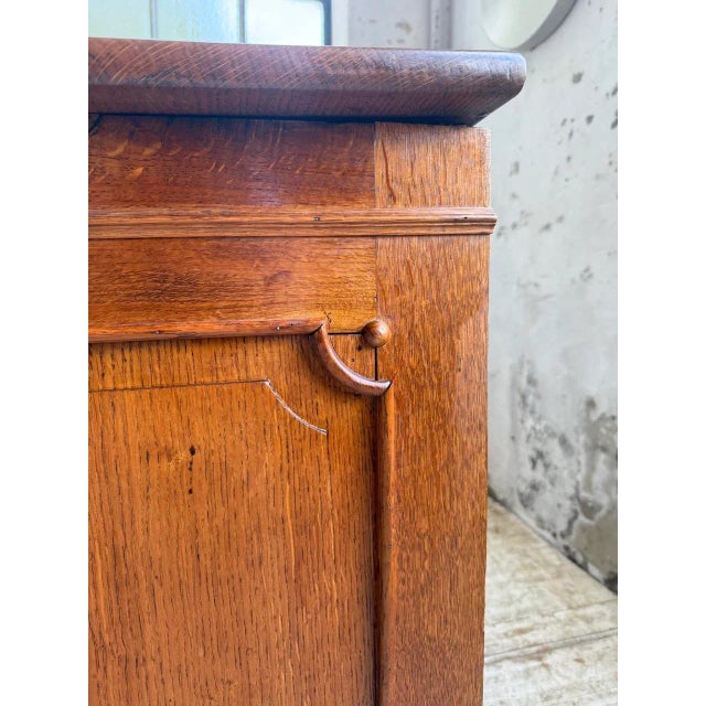 Mid-Century Oak Counter, 1950s For Sale - Image 18 of 18
