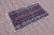 Size: 1.9 x 3.4 ft (58 X 106 cm) 22 x 41 inches Color: Orange,Burgundy,Blue,White Material: 100% Hand Spun Organic Wool...