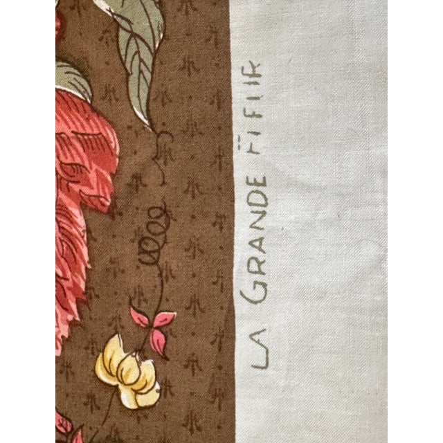 Vintage 1980s Floral Chintz Fabric For Sale In New York - Image 6 of 13
