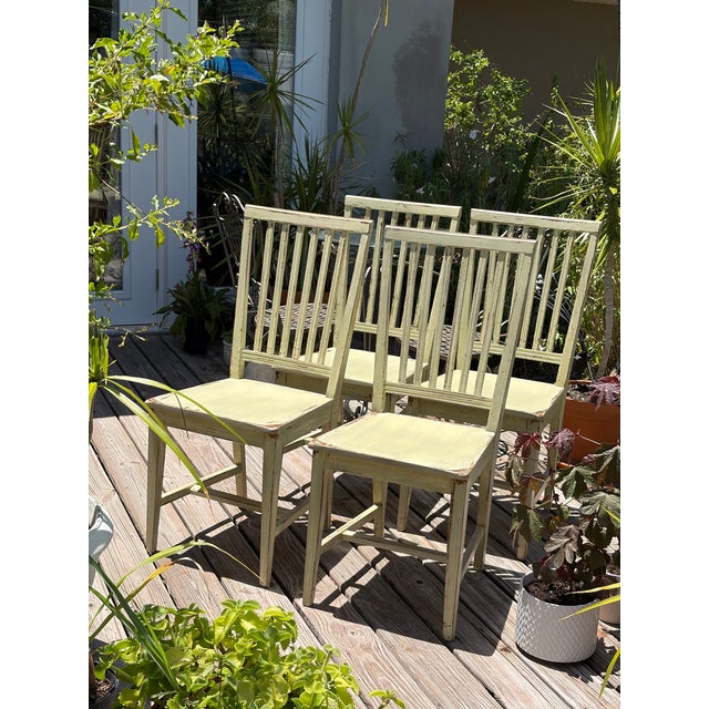 Mid-Century Modern-4-Italian Made Chairs For Sale - Image 4 of 8