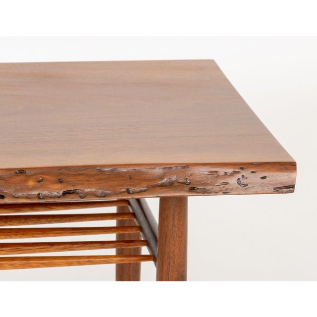 George Nakashima George Nakashima American Black Walnut End Table, 1964-5 For Sale - Image 4 of 8