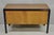 Vintage Mid Century Modern Faux Rosewood Laminate Steel Metal Credenza Cabinet For Sale - Image 16 of 17