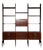 Vintage Italian Modular Hardwood Wall Cabinet by Franco Albini, 1950 For Sale